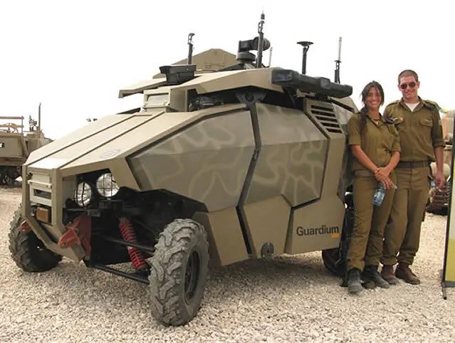 Guardium Israeli UGV (D)